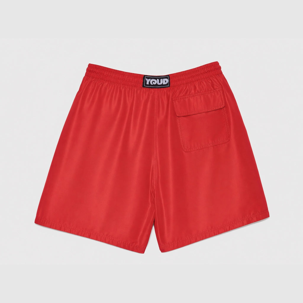 Jellyfish Red - Swim Shorts